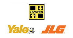 Hyster, Yale, JLG Logos